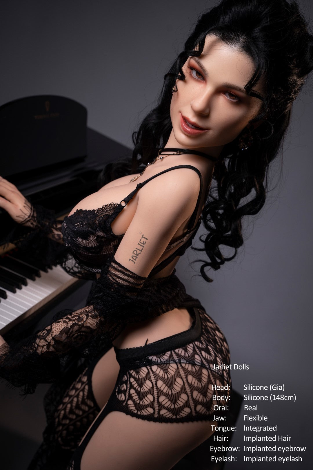 Lalka seksu Gia (Jarliet 148cm E-cup Silikon)