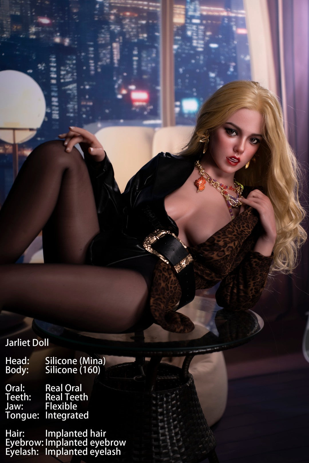 Moja lalka seksu (Jarliet 160cm C-cup silikon)