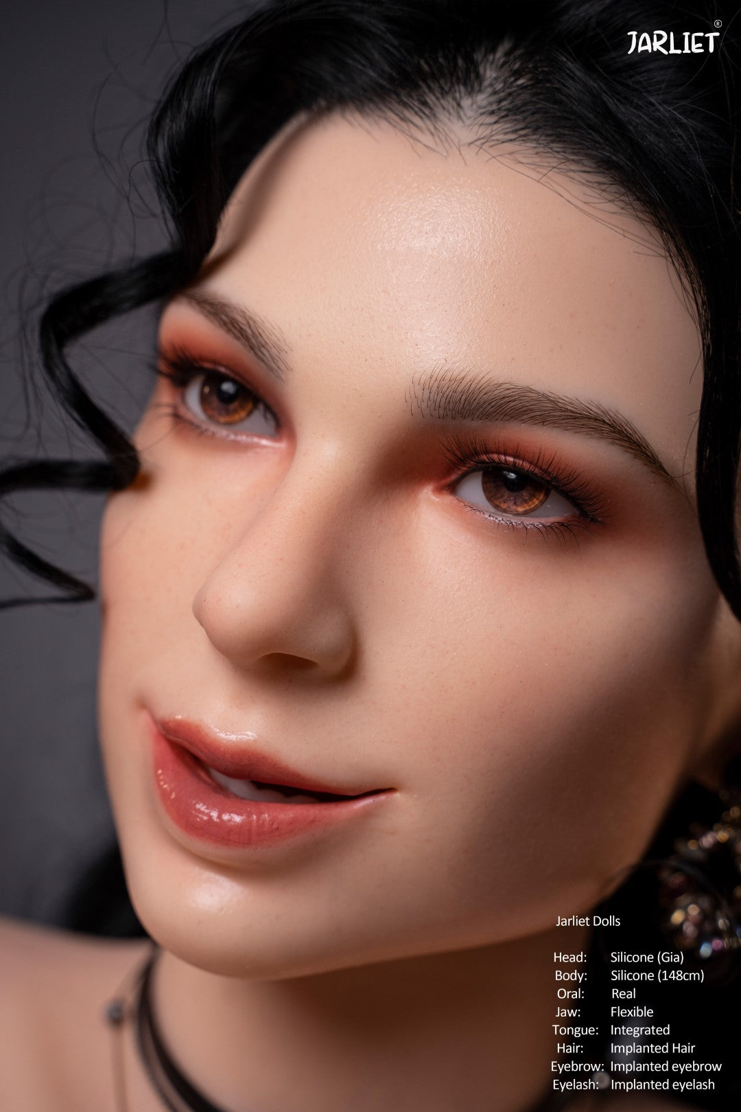 Lalka seksu Gia (Jarliet 148cm E-cup Silikon)