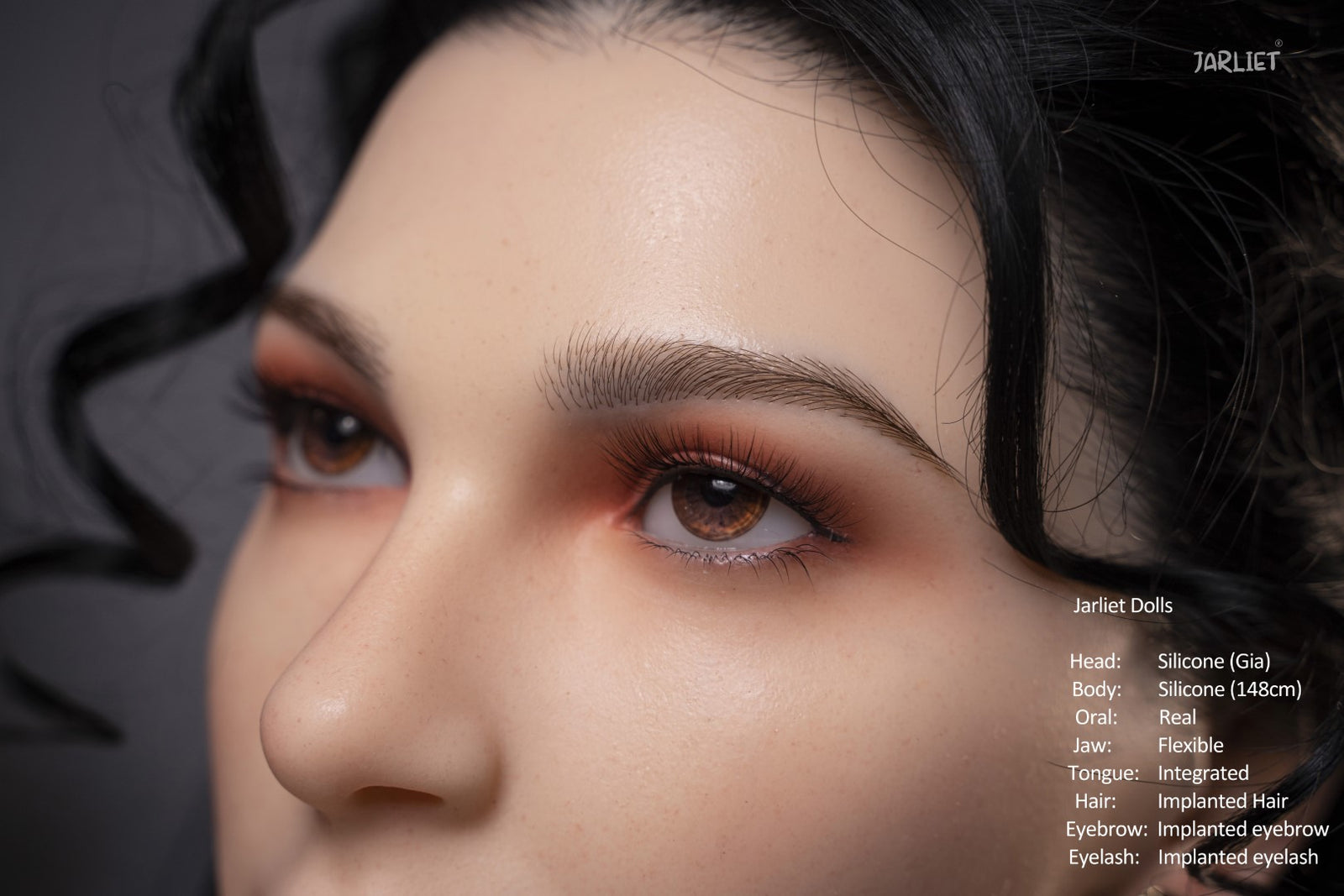 Lalka seksu Gia (Jarliet 148cm E-cup Silikon)