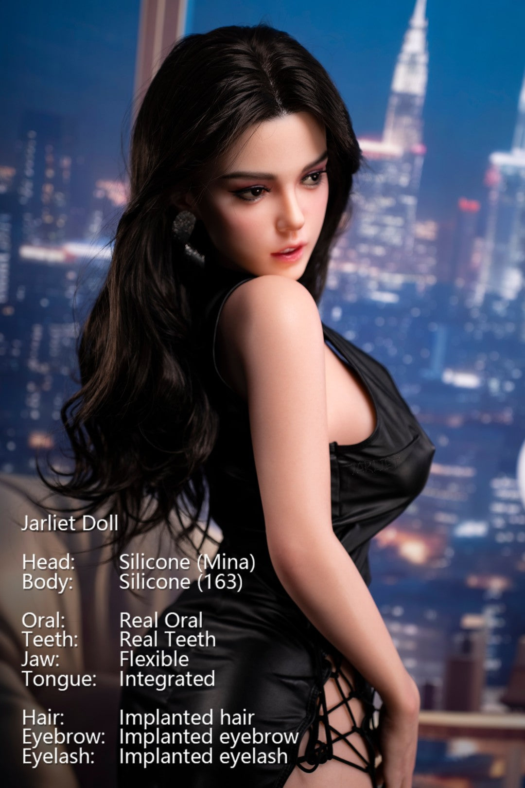 Moja lalka seksu (Jarliet 163cm D-cup silikon)
