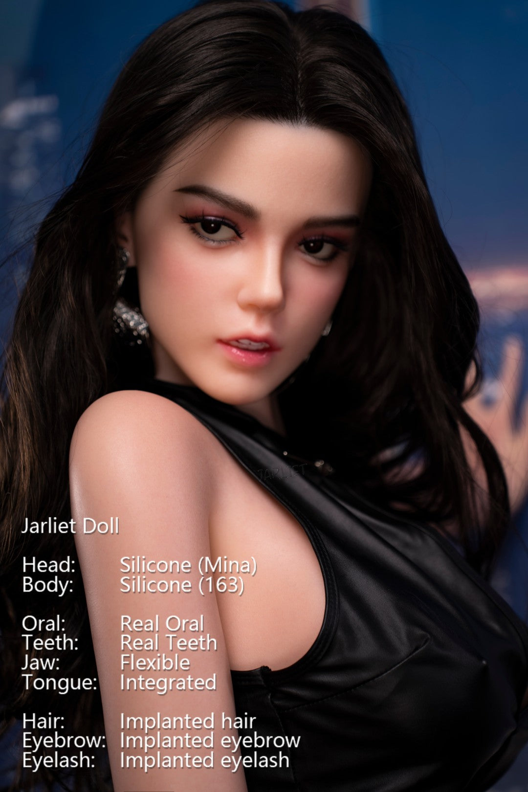 Moja lalka seksu (Jarliet 163cm D-cup silikon)