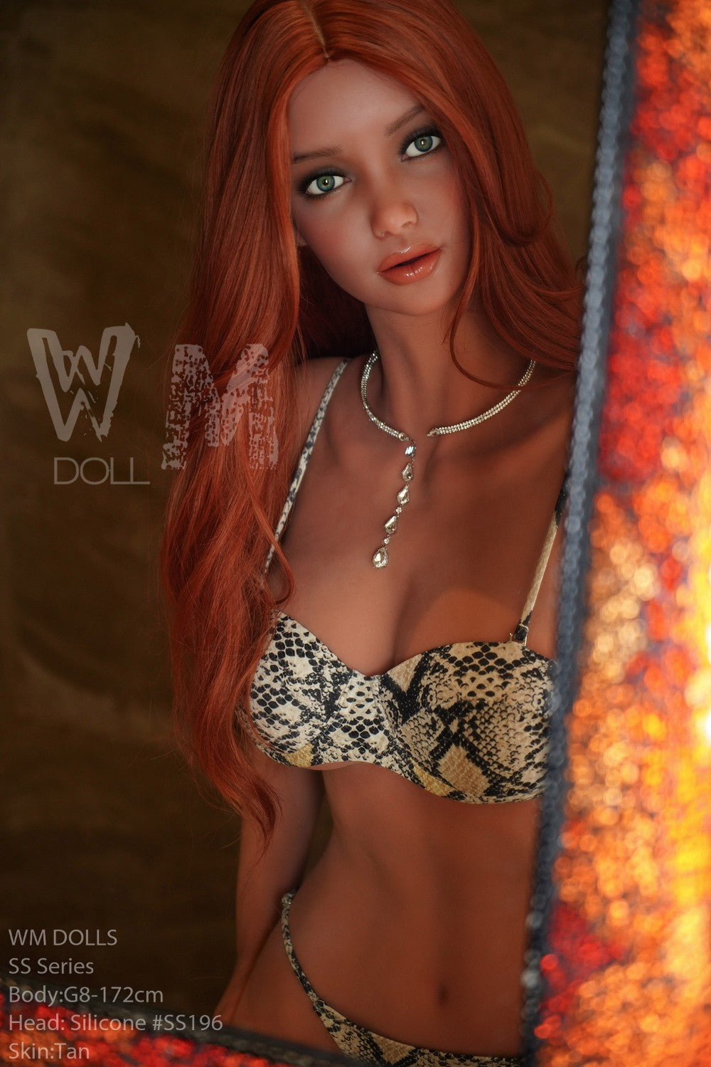 Rebecca Sex doll (WM-Doll 172cm D-cup #SS196 TPE+silicone)