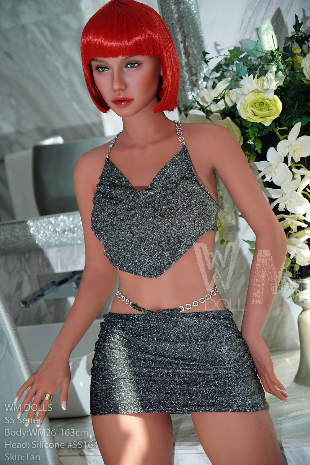 Tess Sex Doll (WM-Doll 163 cm D-cup #SS164 TPE+silikon)
