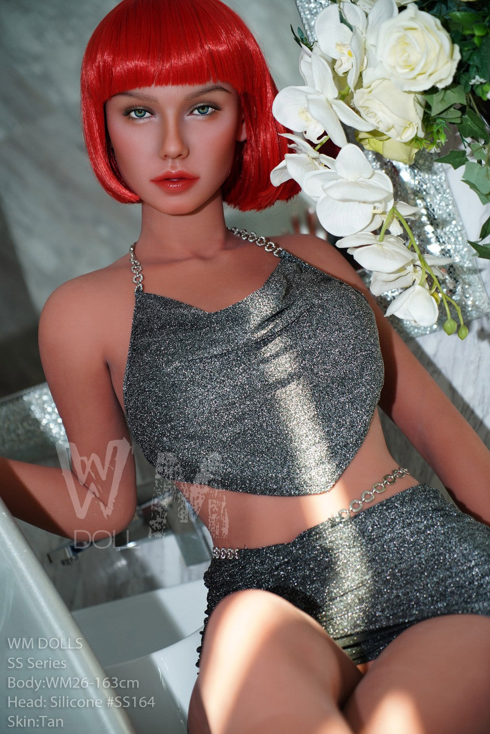 Lalka seksu Tess (WM-Doll 163cm D-cup #SS164 TPE + silikon)