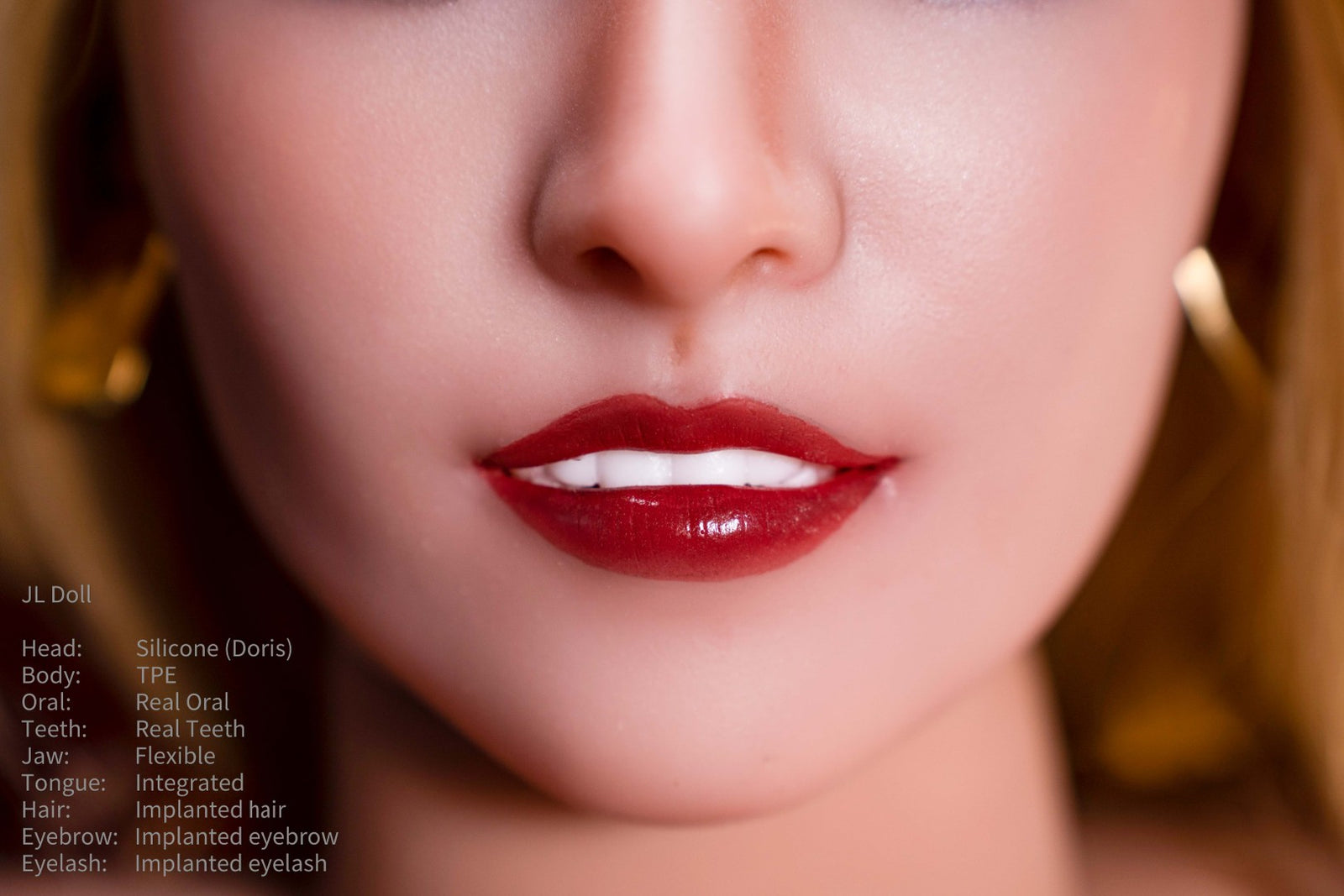 Lalka seksu Doris (Jarliet 148cm E-cup TPE + silikon)