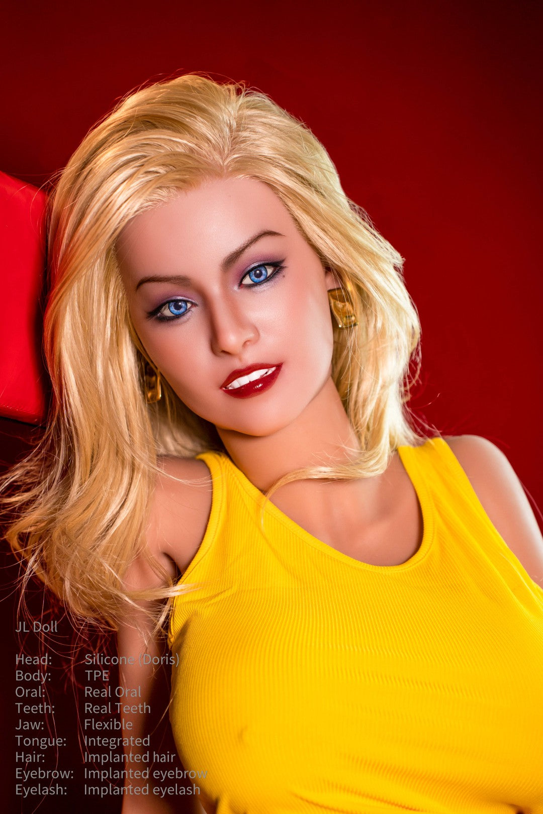 Lalka seksu Doris (Jarliet 148cm E-cup TPE + silikon)
