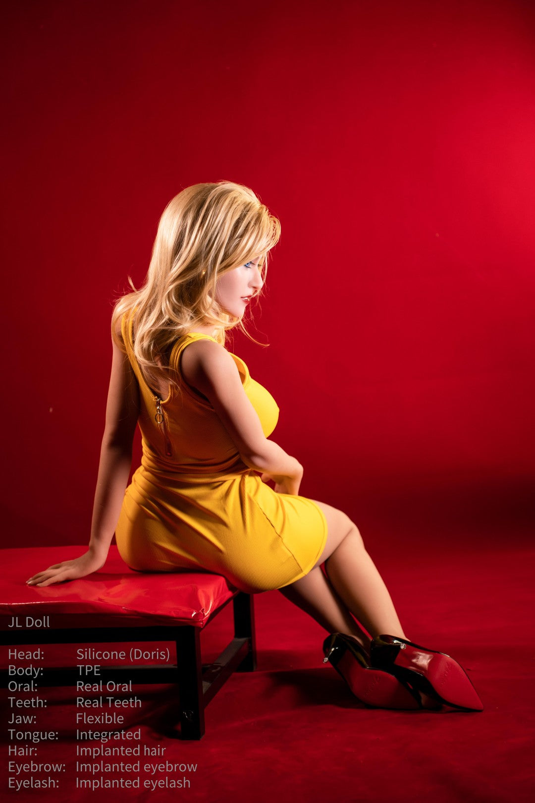 Lalka seksu Doris (Jarliet 148cm E-cup TPE + silikon)