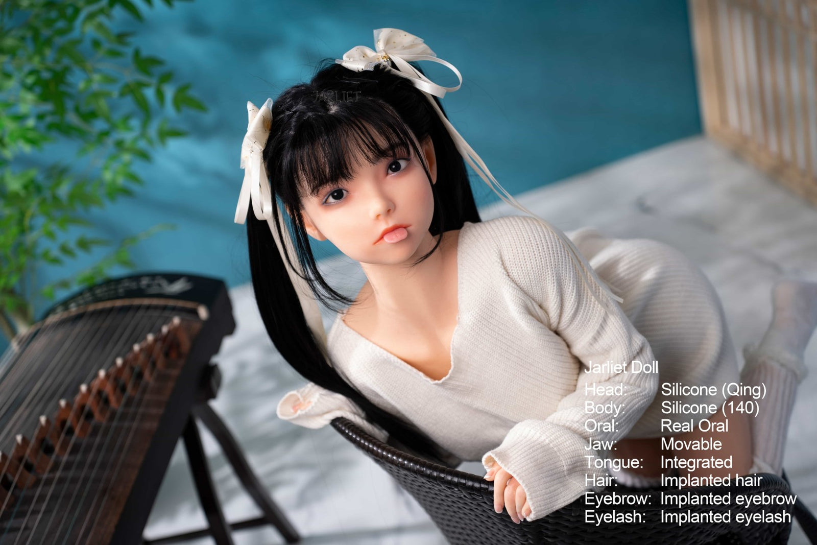 Qing Sex doll (Jarliet 140cm C-cup silicone)