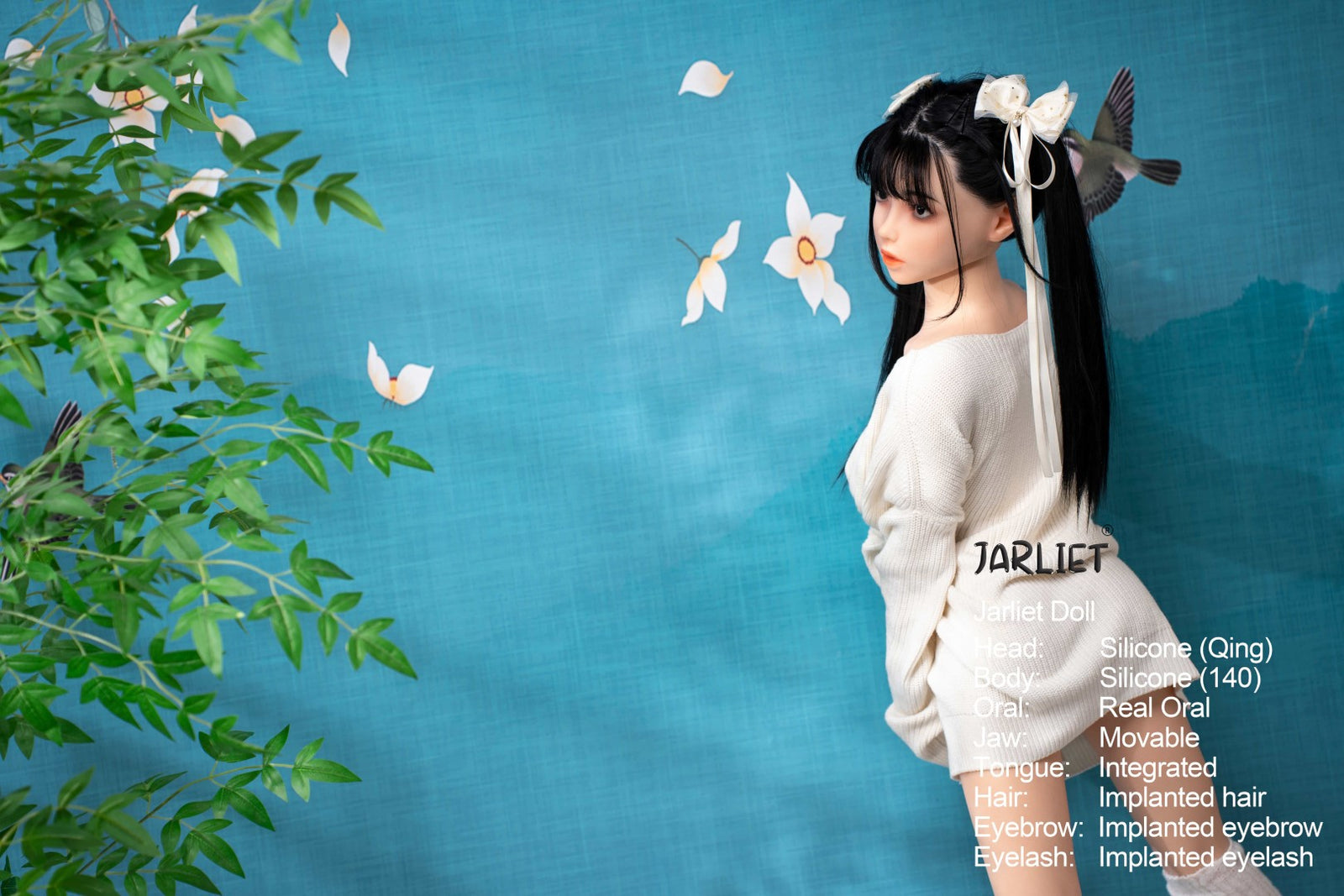 Qing Sex doll (Jarliet 140cm C-cup silicone)