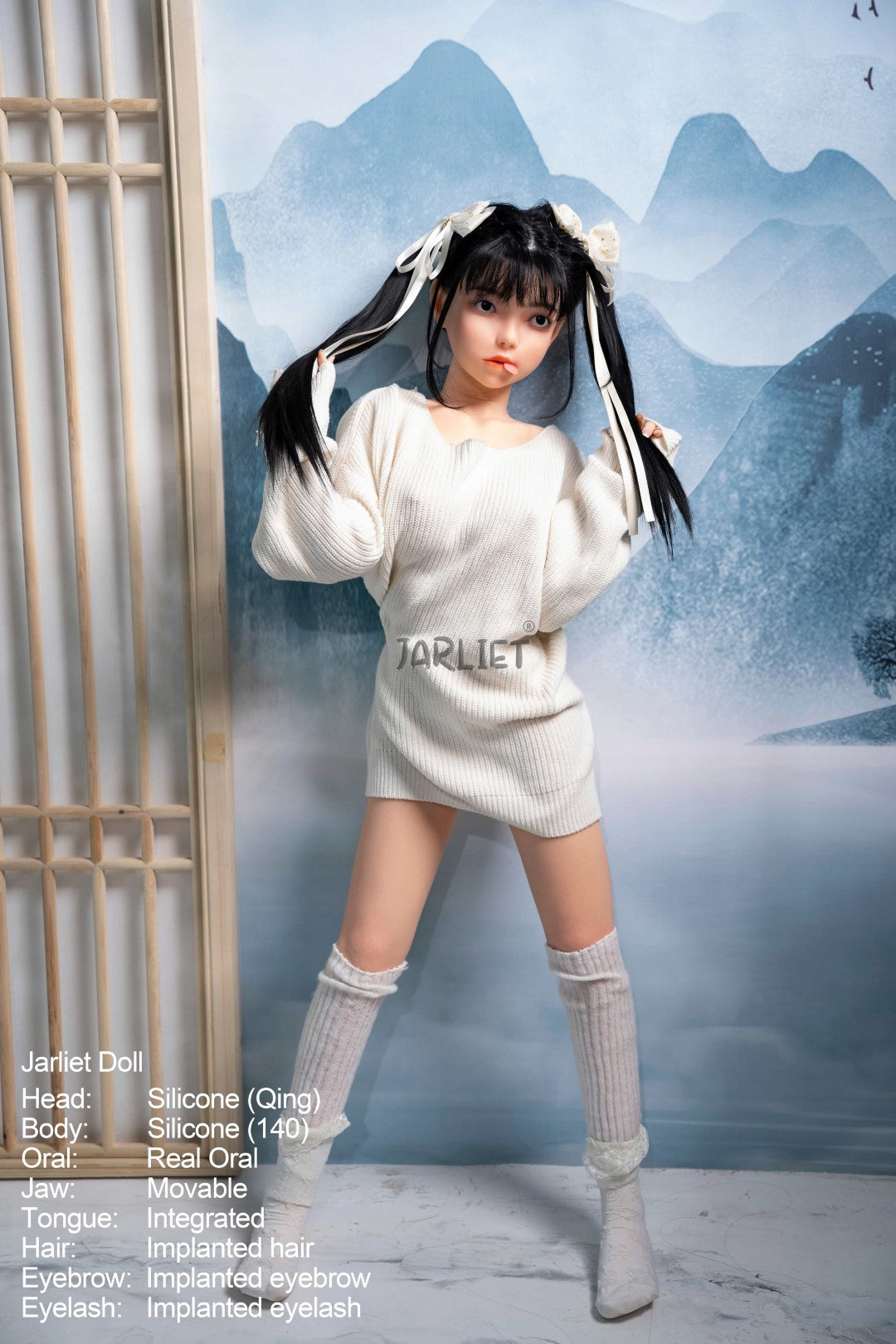 Qing Sex doll (Jarliet 140cm C-cup silicone)