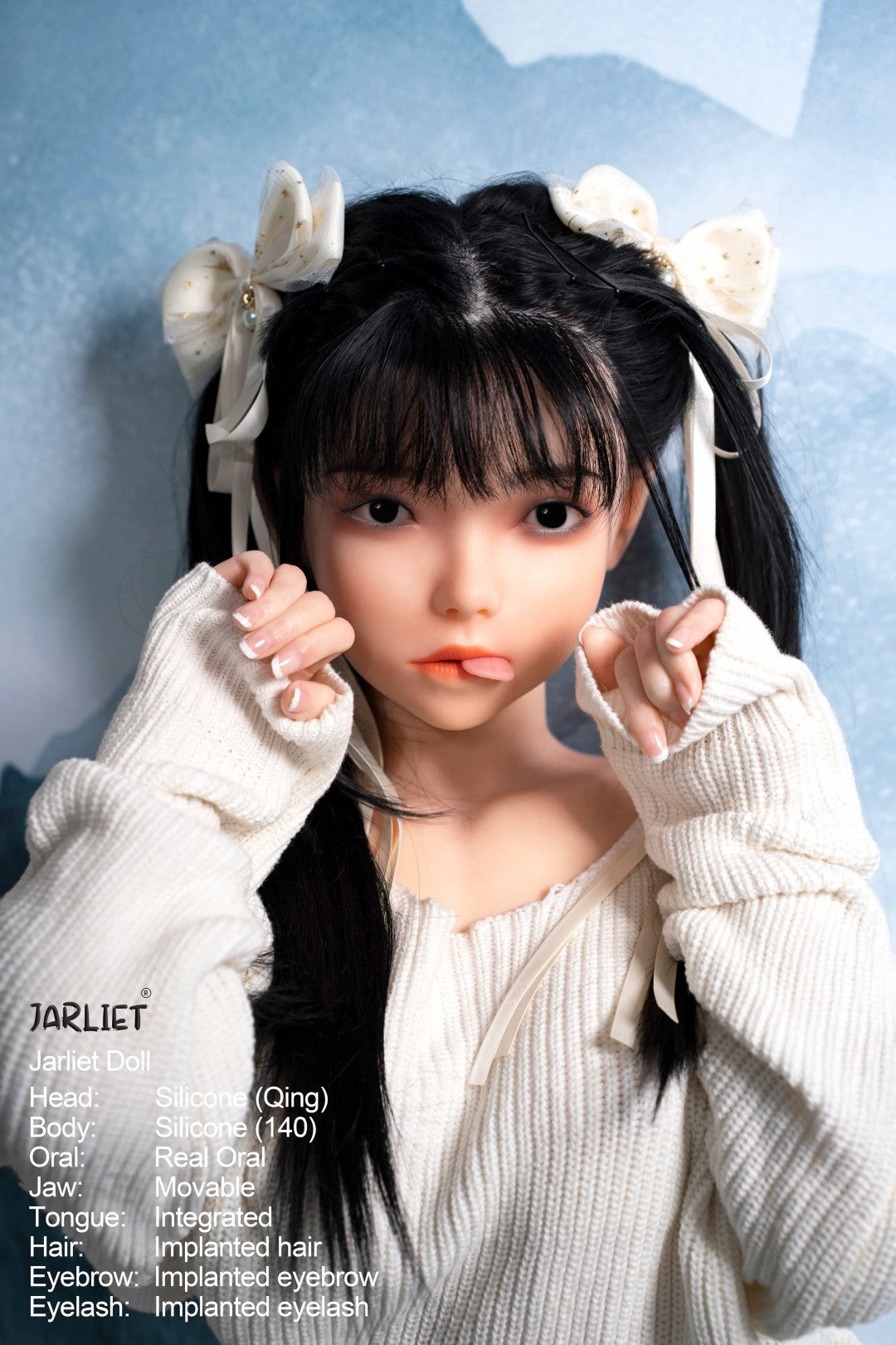 Qing Sex doll (Jarliet 140cm C-cup silicone)