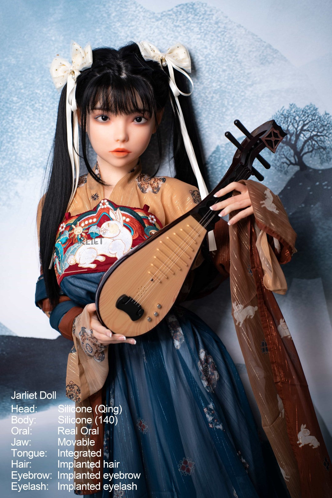 Qing 2 Sex doll (Jarliet 140cm C-cup silicone)