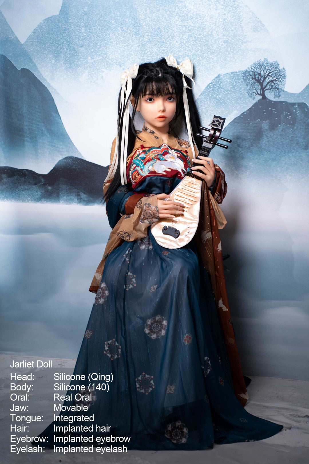 Qing 2 Sex doll (Jarliet 140cm C-cup silicone)