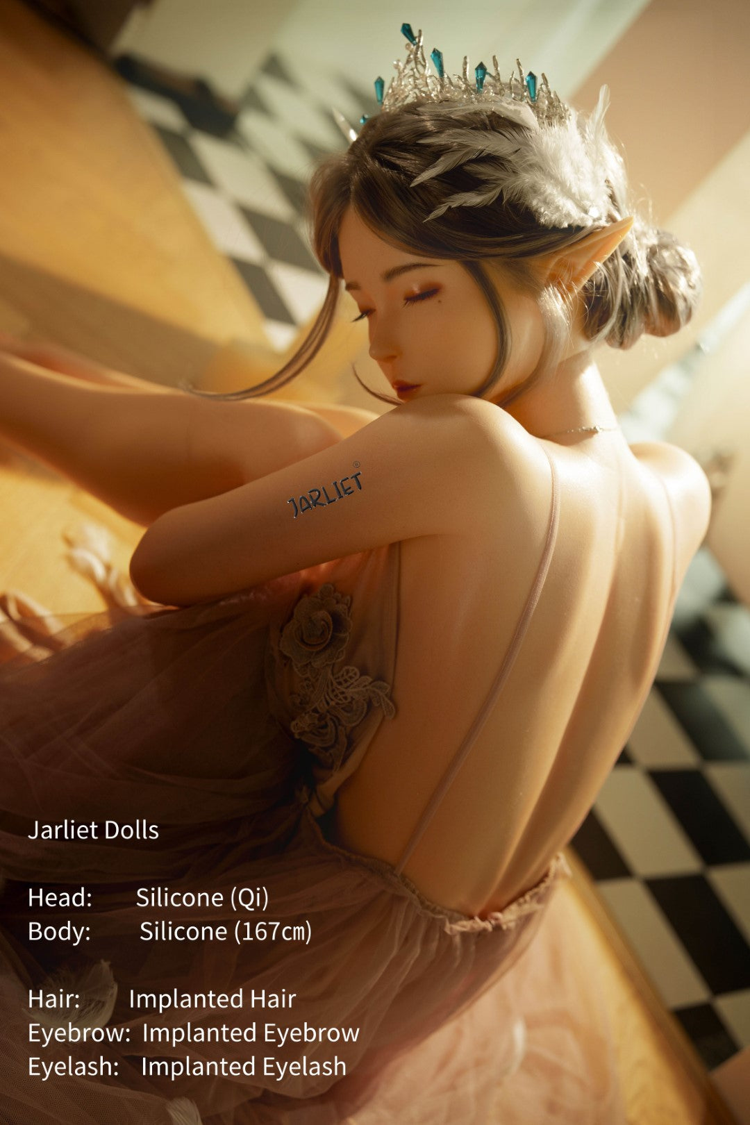 Qi Sex doll (Jarliet 167cm B-cup silicone)