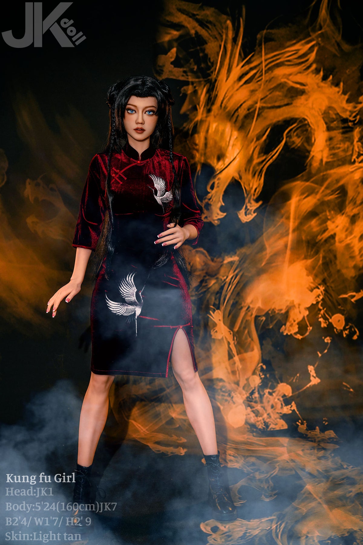 Ku fung Girl Sex Doll (JK-Doll 160cm D-cup JK1 TPE)
