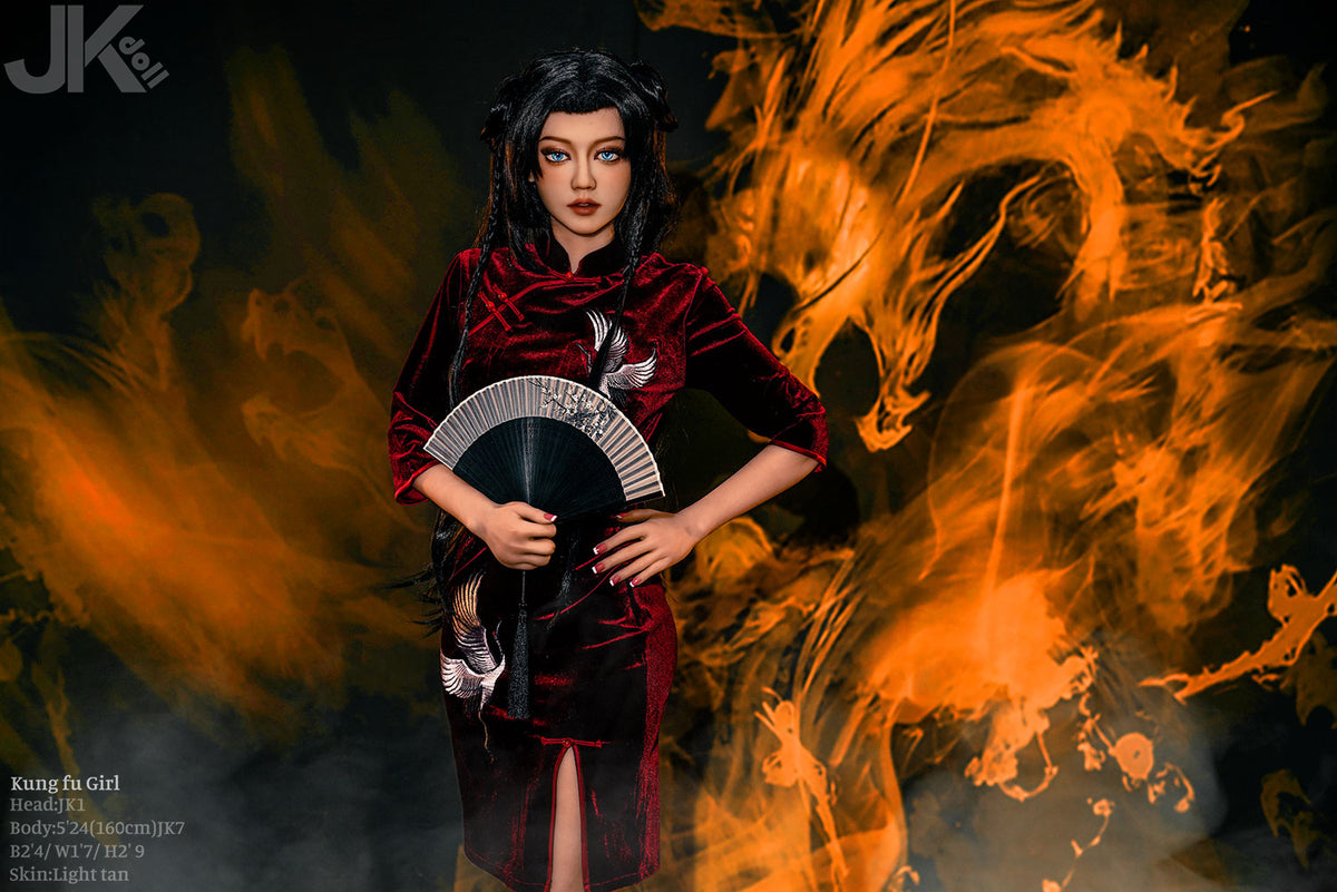 Ku fung Girl Sex Doll (JK-Doll 160cm D-cup JK1 TPE)