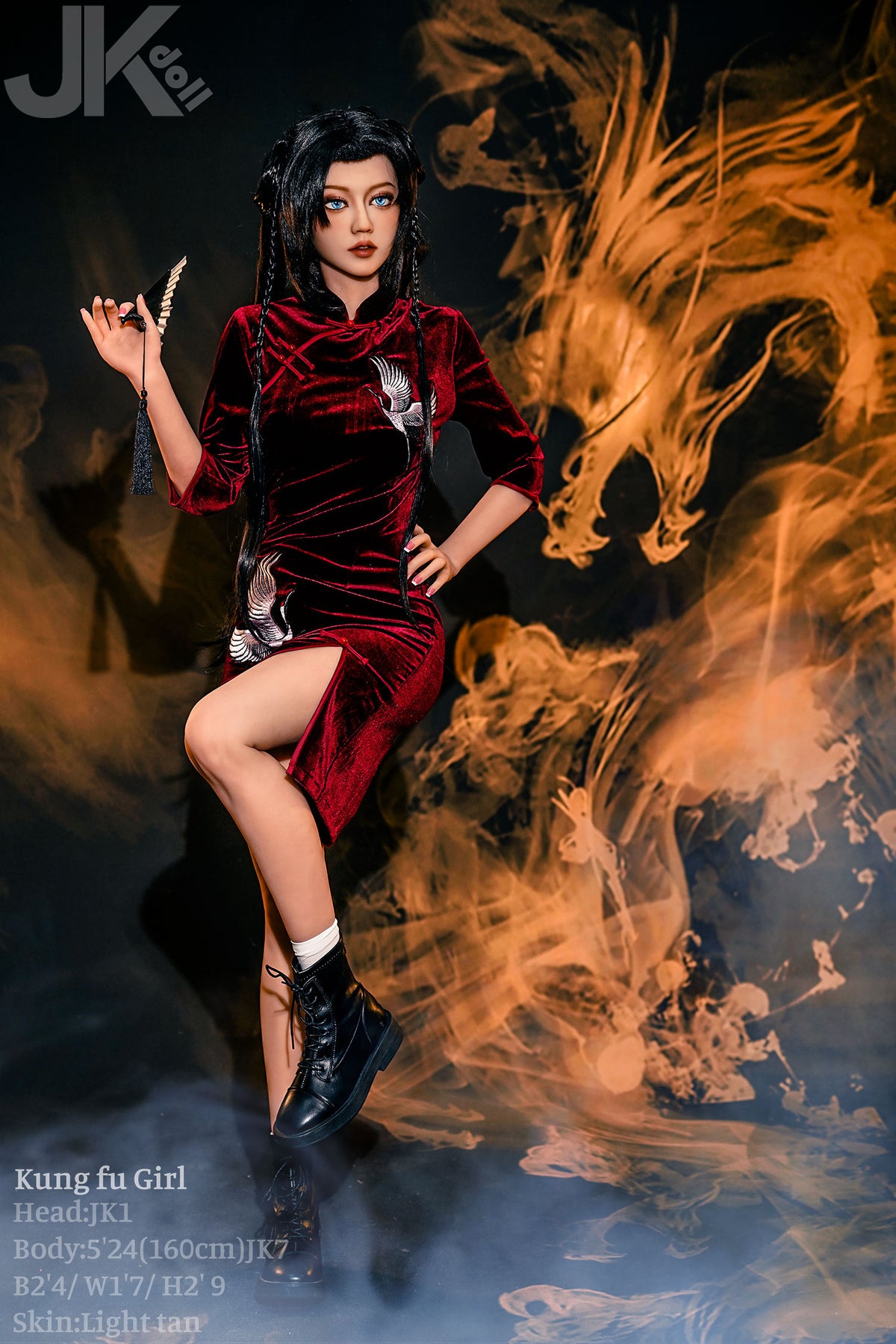 Ku fung Girl Sex Doll (JK-Doll 160cm D-cup JK1 TPE)