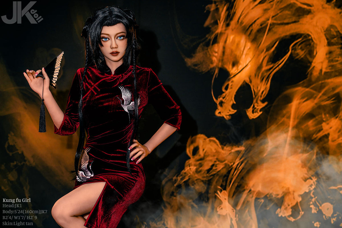 Ku fung Girl Sex Doll (JK-Doll 160cm D-cup JK1 TPE)