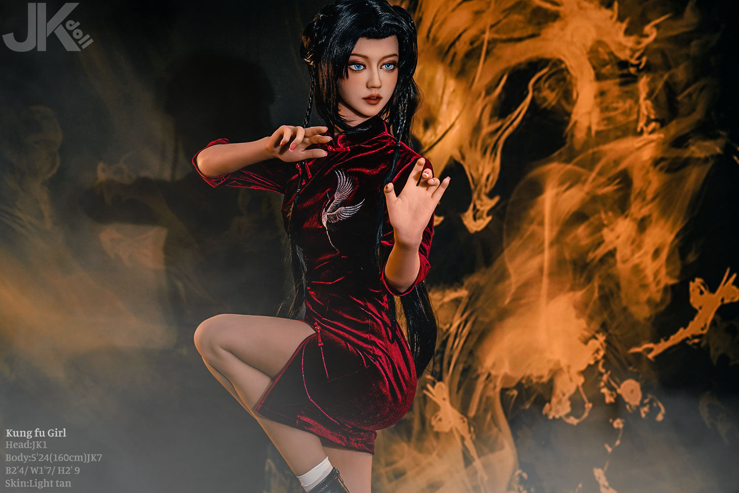 Ku fung Girl Sex Doll (JK-Doll 160cm D-cup JK1 TPE)