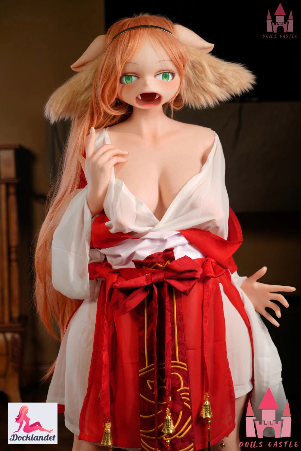 Susu Shemale Sexdocka (Dolls Castle 120cm L-kupa #SZ19 Silikon) Pregnant Pig Doll