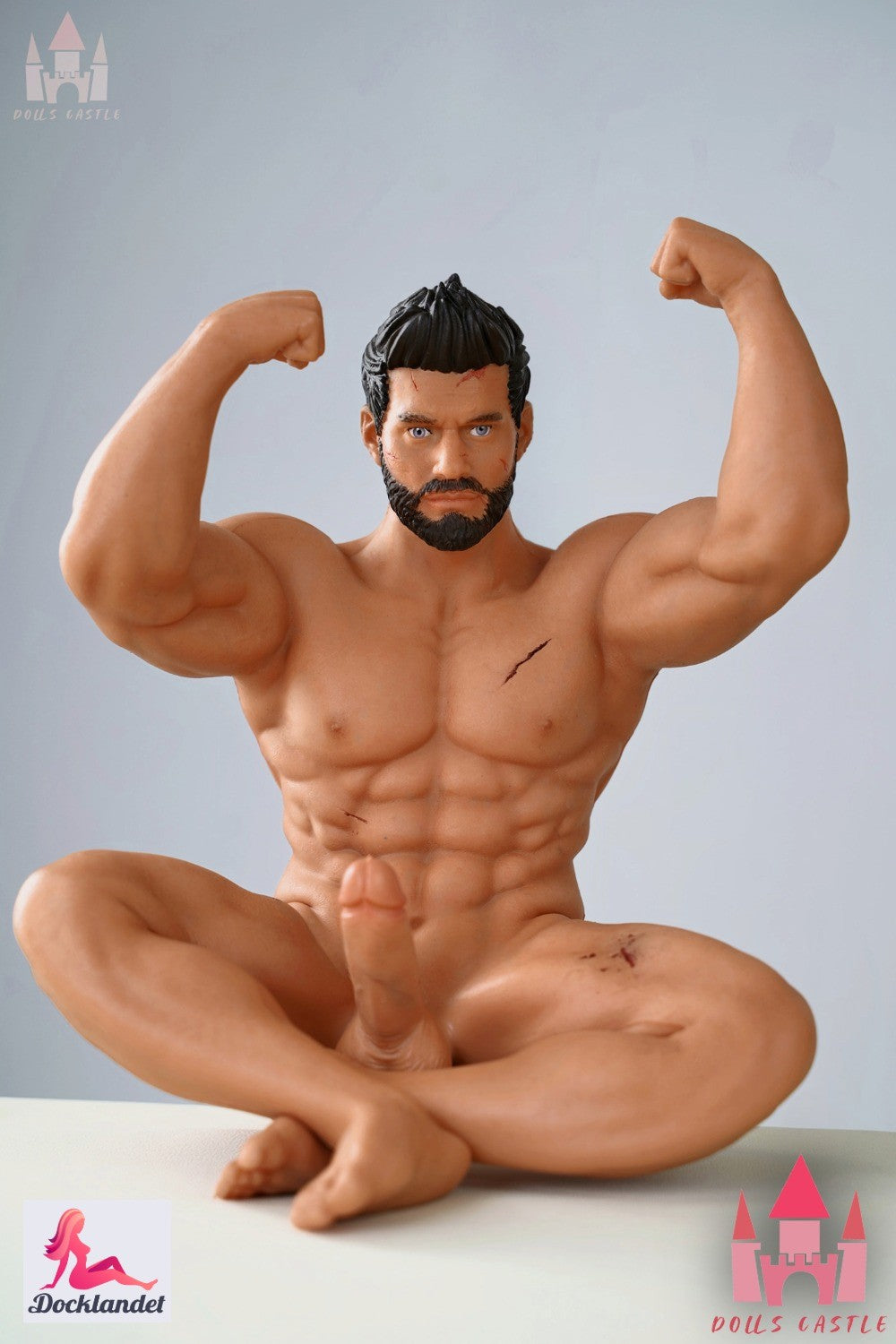 Dad Manlig Sexdocka (Dolls Castle 29cm Silikon)
