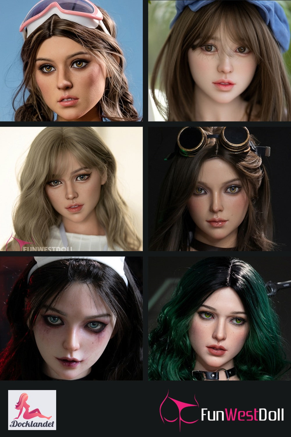 Extra head (FunWest Doll silicone Original)