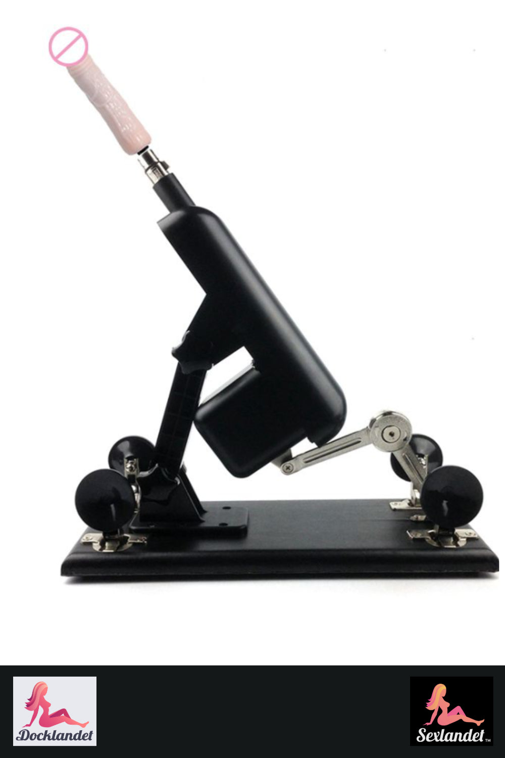 Kompaktowa i potężna maszyna do seksu z regulowanym kątem