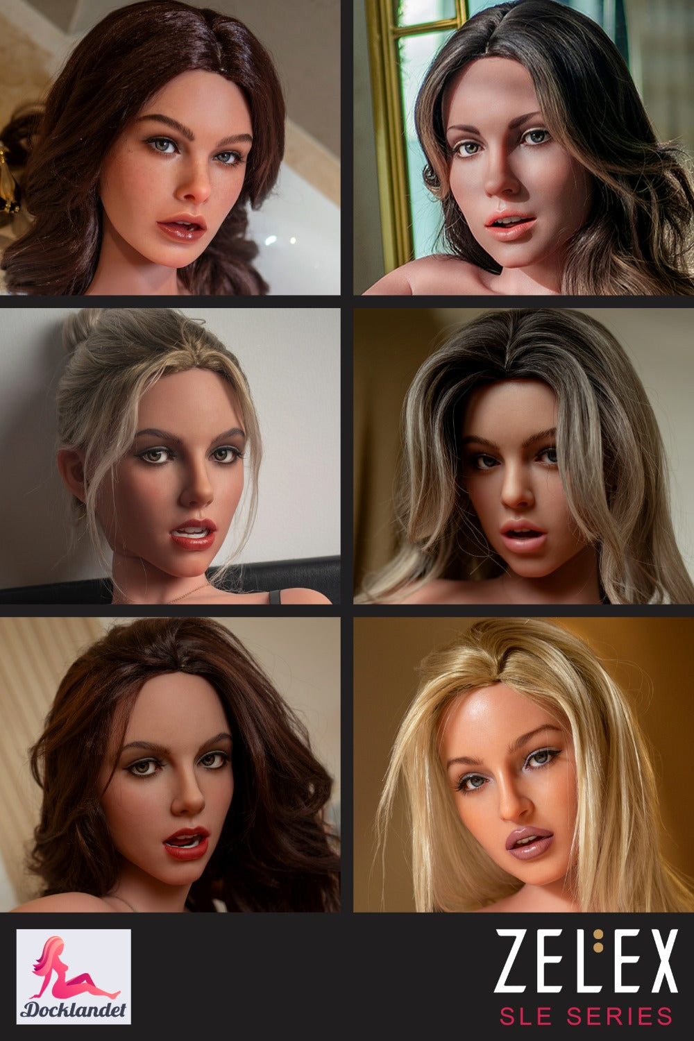 Extra head (Zelex Doll SLE silicone Original)