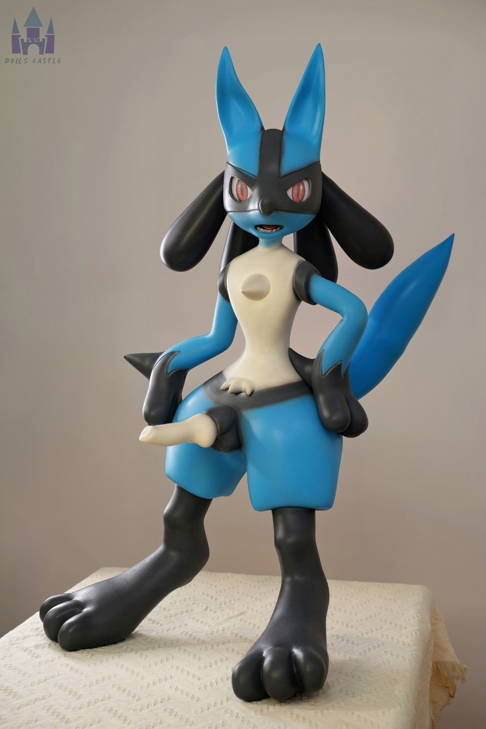Lucario Manlig Sexdocka (Dolls Castle 120cm Silikon)