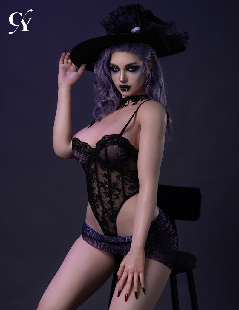 Lalka erotyczna Elodie (TOP CYDOLL 176cm E-cup TPE + silikon)