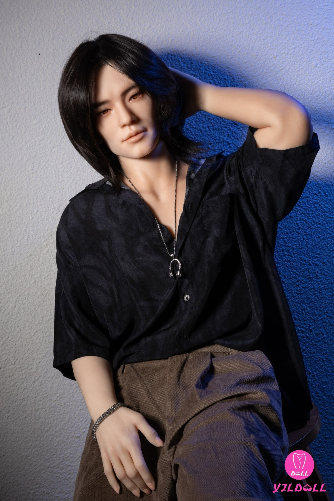 Lalka płci męskiej Charlesa (YJL Doll 177cm MD013 Silikon)