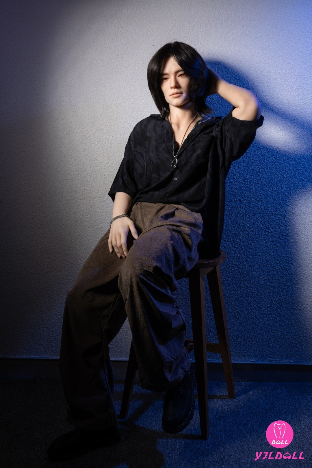 Lalka płci męskiej Charlesa (YJL Doll 177cm MD013 Silikon)