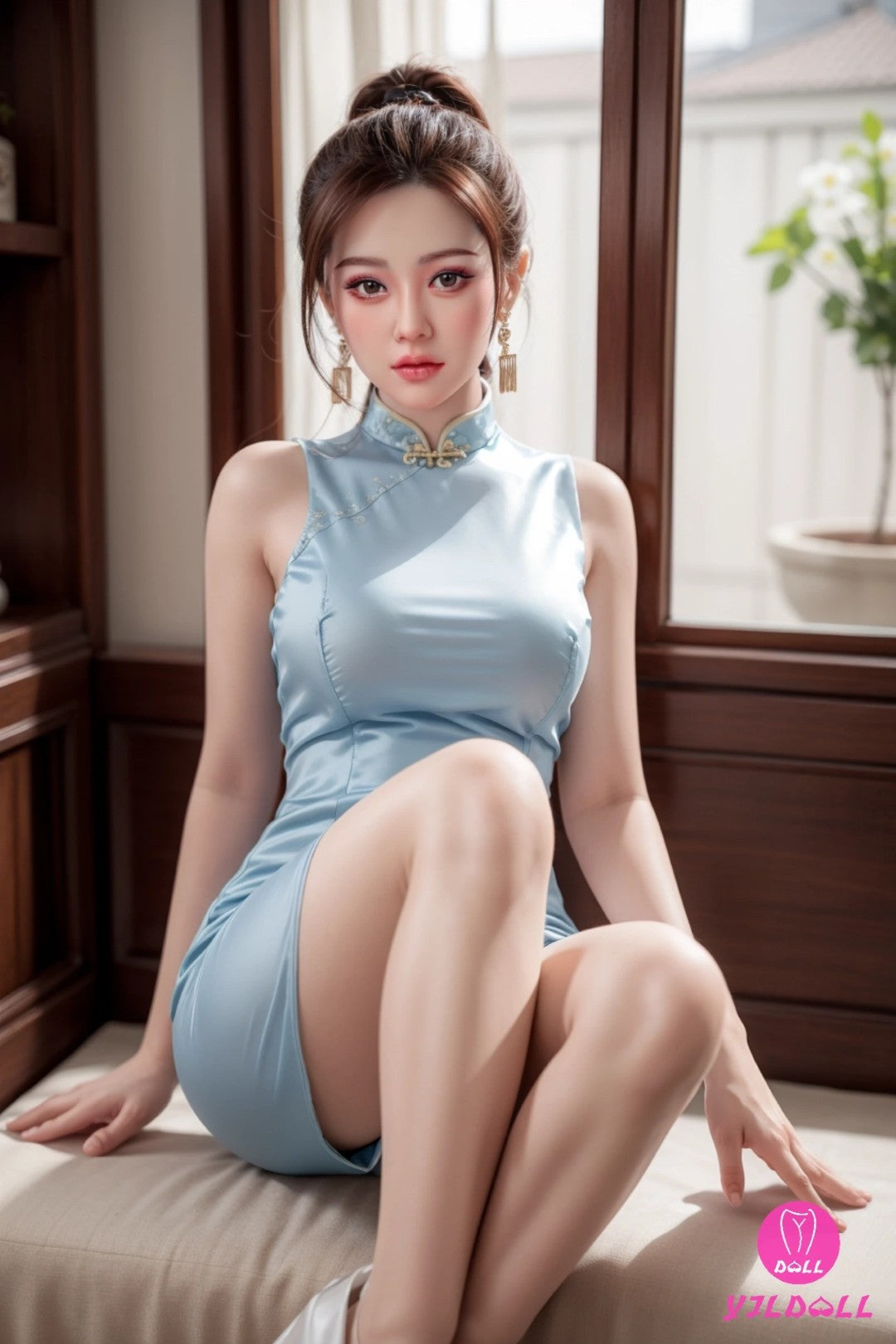 Leka seksu serenity (YJL Doll 168 cm D-cup #413 silikon)