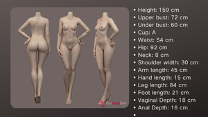 Amy sex doll (FunWest Doll 159cm A-cup #041S silicone)