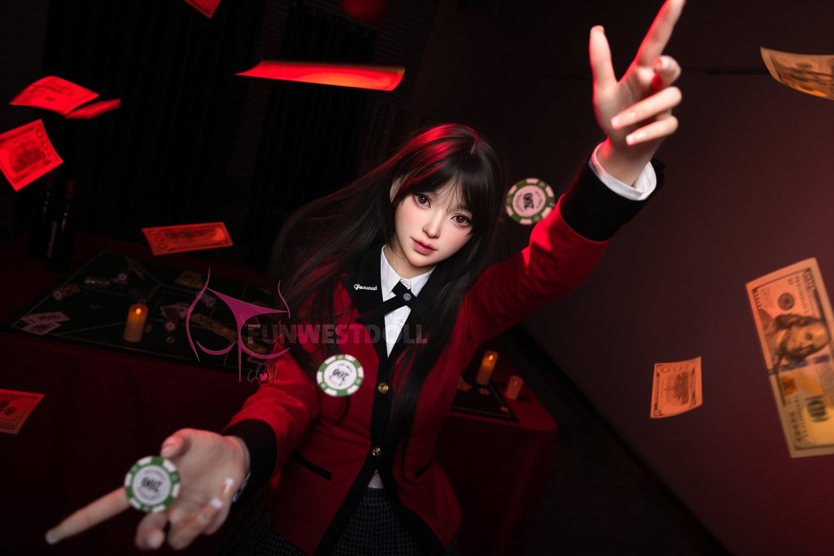 Lalka erotyczna Yumeko Jabami (FunWest Doll 159cm A-cup #038S Silikon)