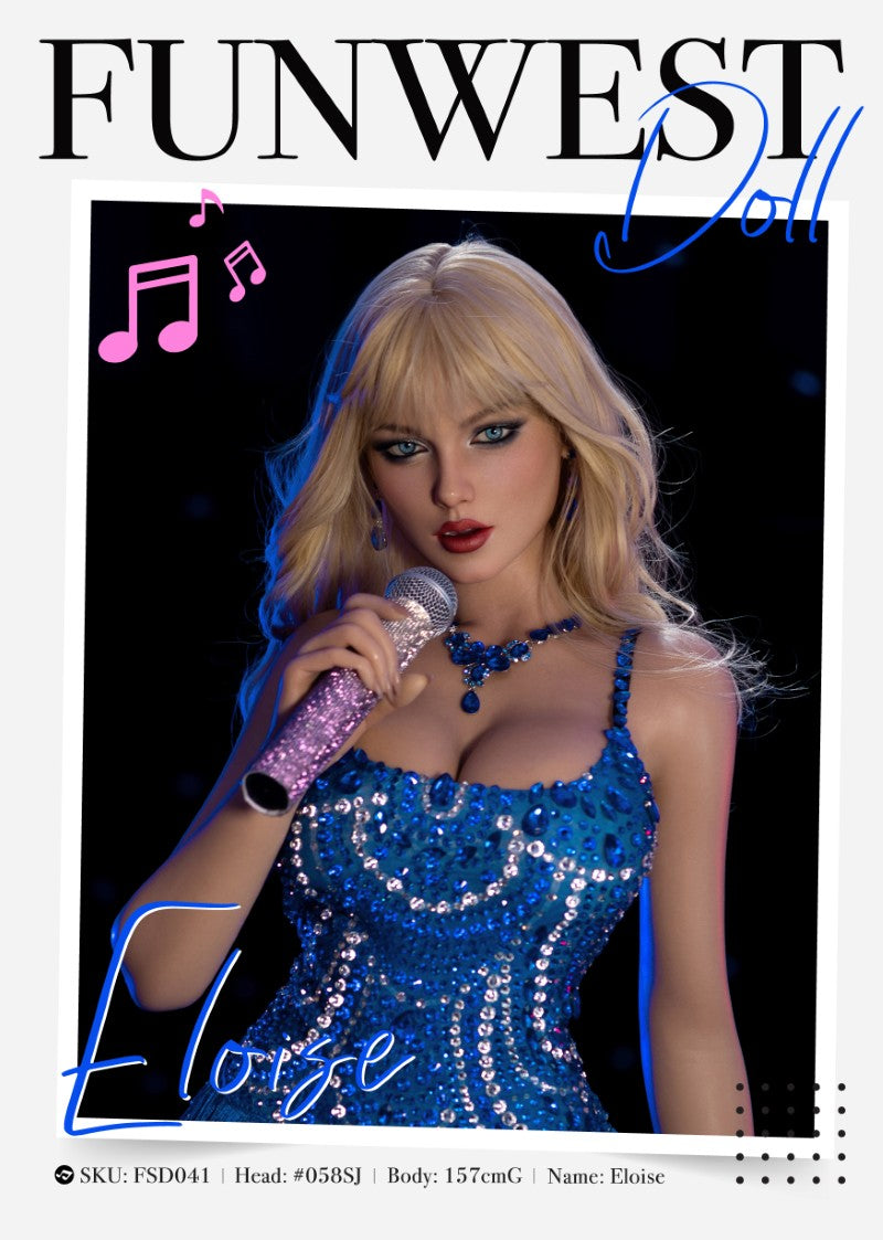 Eloise Sex doll (FunWest Doll 157cm G-cup #058SJ RST silicone)