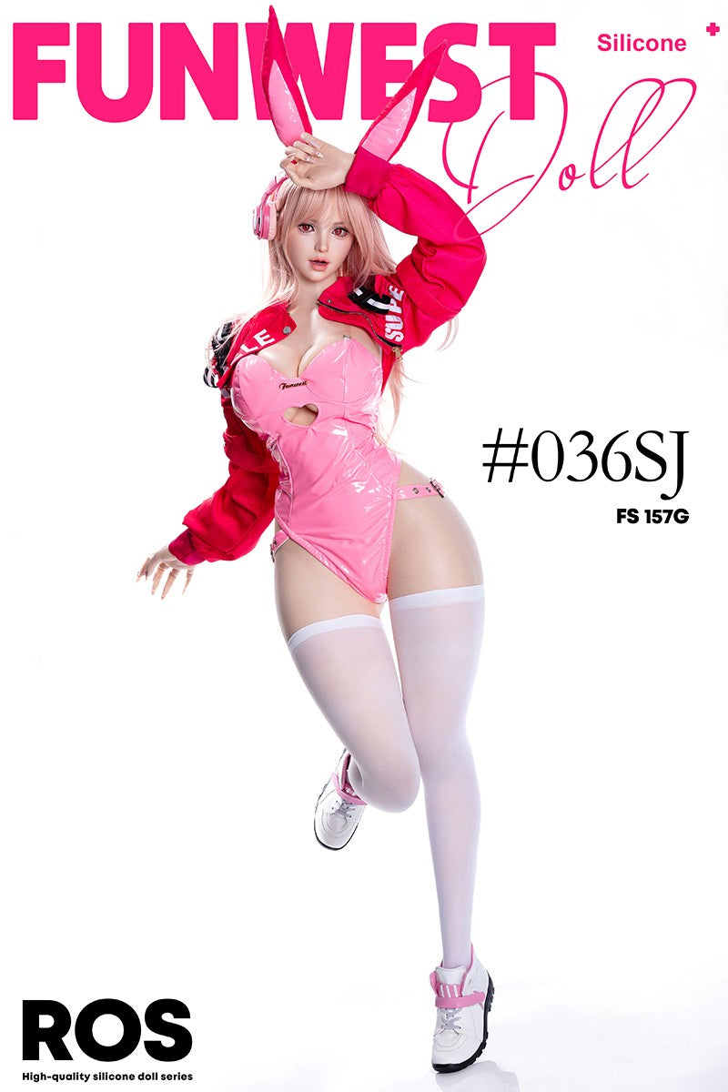 Lalka seksu Lily (FunWest Doll 157cm G-cup #036SJ RST silikon)