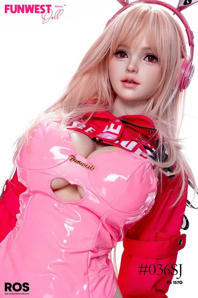 Lalka seksu Lily (FunWest Doll 157cm G-cup #036SJ RST silikon)