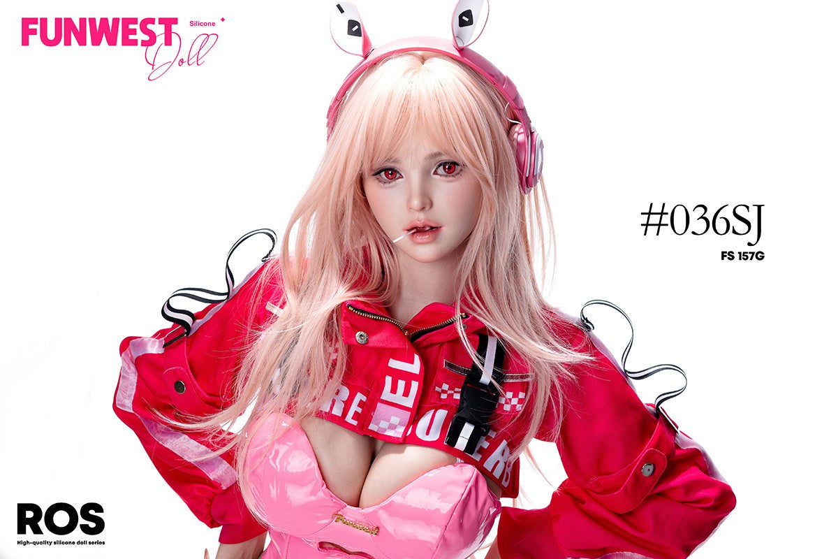 Lalka seksu Lily (FunWest Doll 157cm G-cup #036SJ RST silikon)