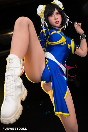 Chun Li Sex Doll (FunWest Doll 155 cm f-cup #032 TPE)