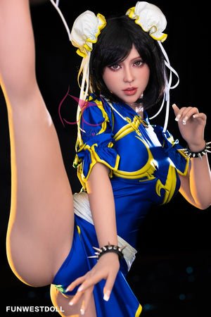 Chun Li Sex Doll (FunWest Doll 155 cm f-cup #032 TPE)