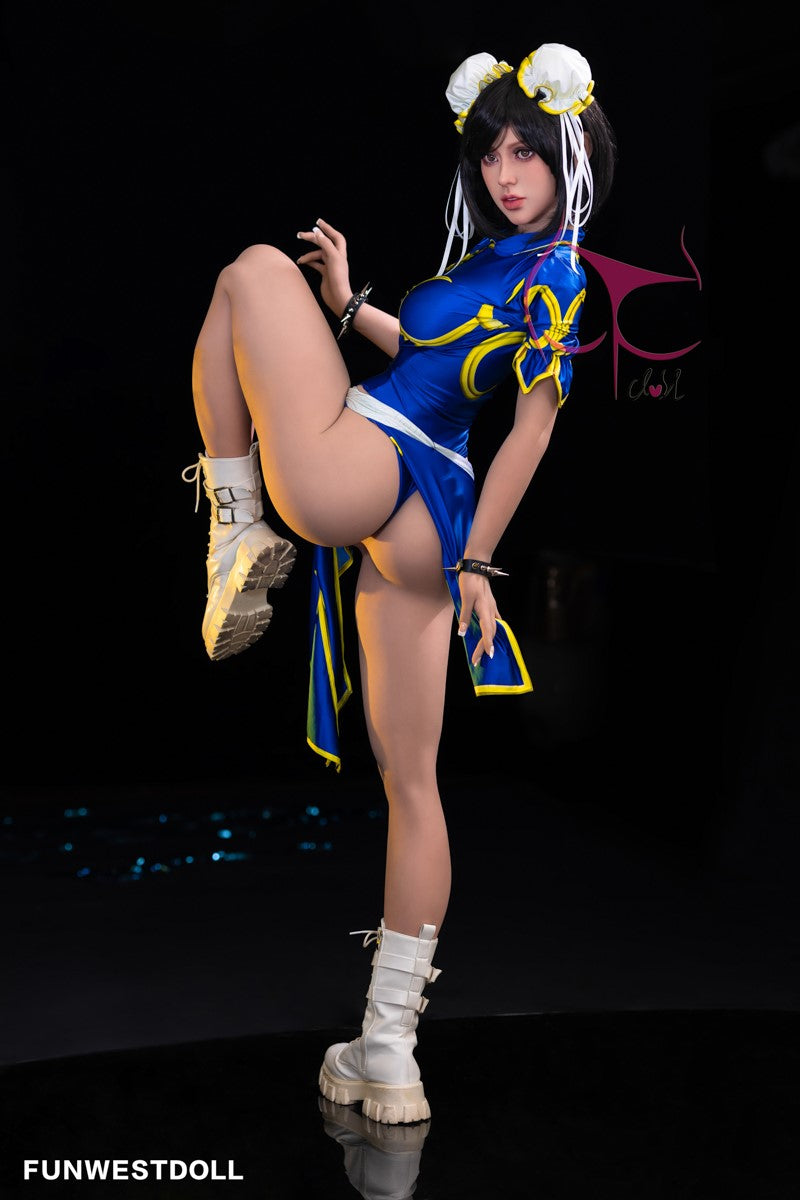 Chun Li Sex doll (FunWest Doll 155cm F-cup #032 TPE)