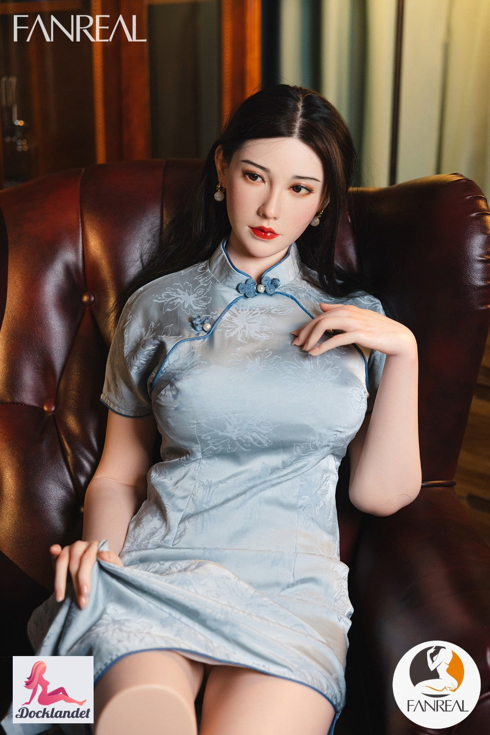 Vivi Torso Sexdocka (FanReal Doll 109cm F-kupa Silikon)