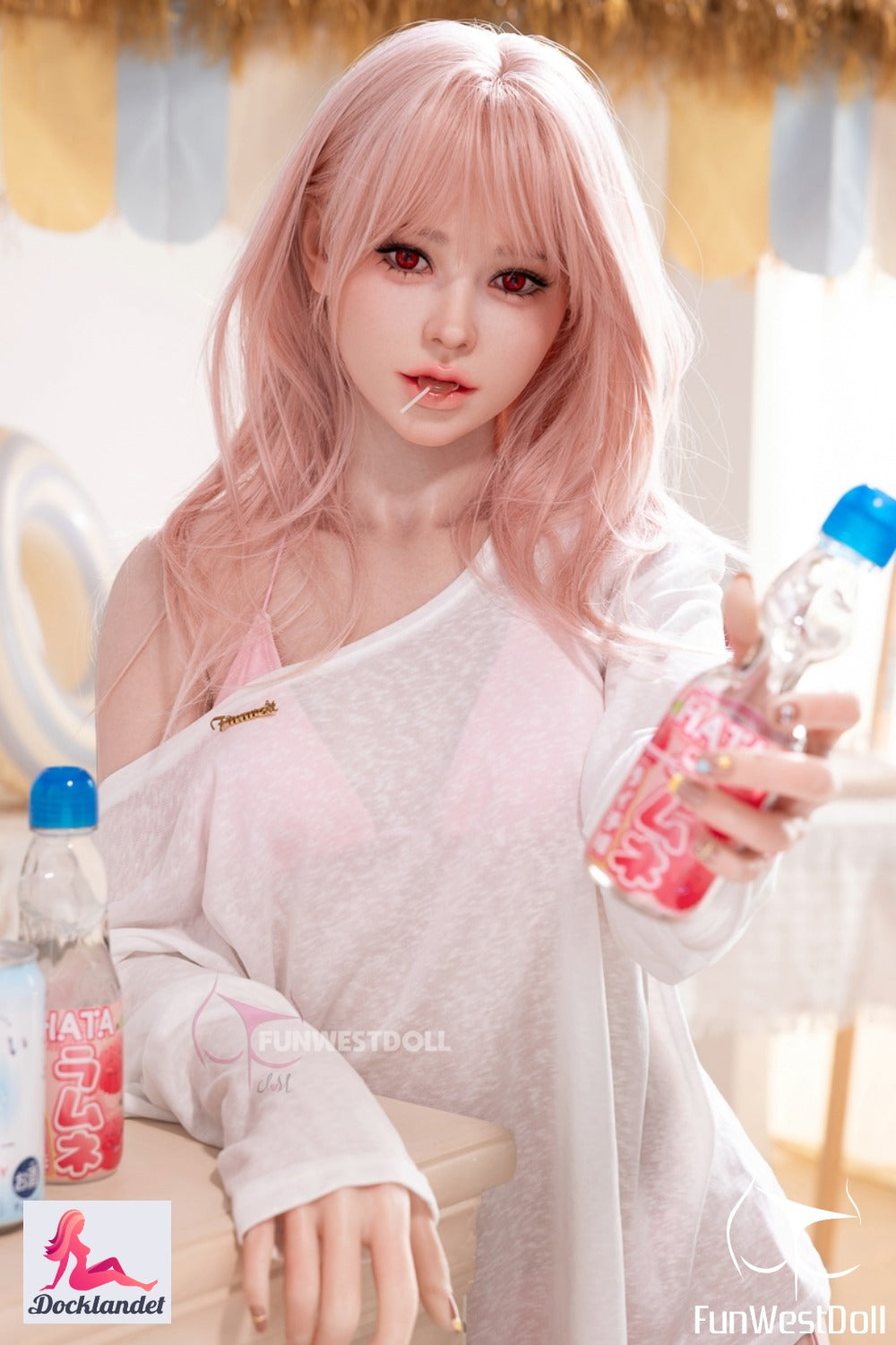 Lalka erotyczna Lucy (FunWest Doll 159cm A-cup #032SJ RST silikon)