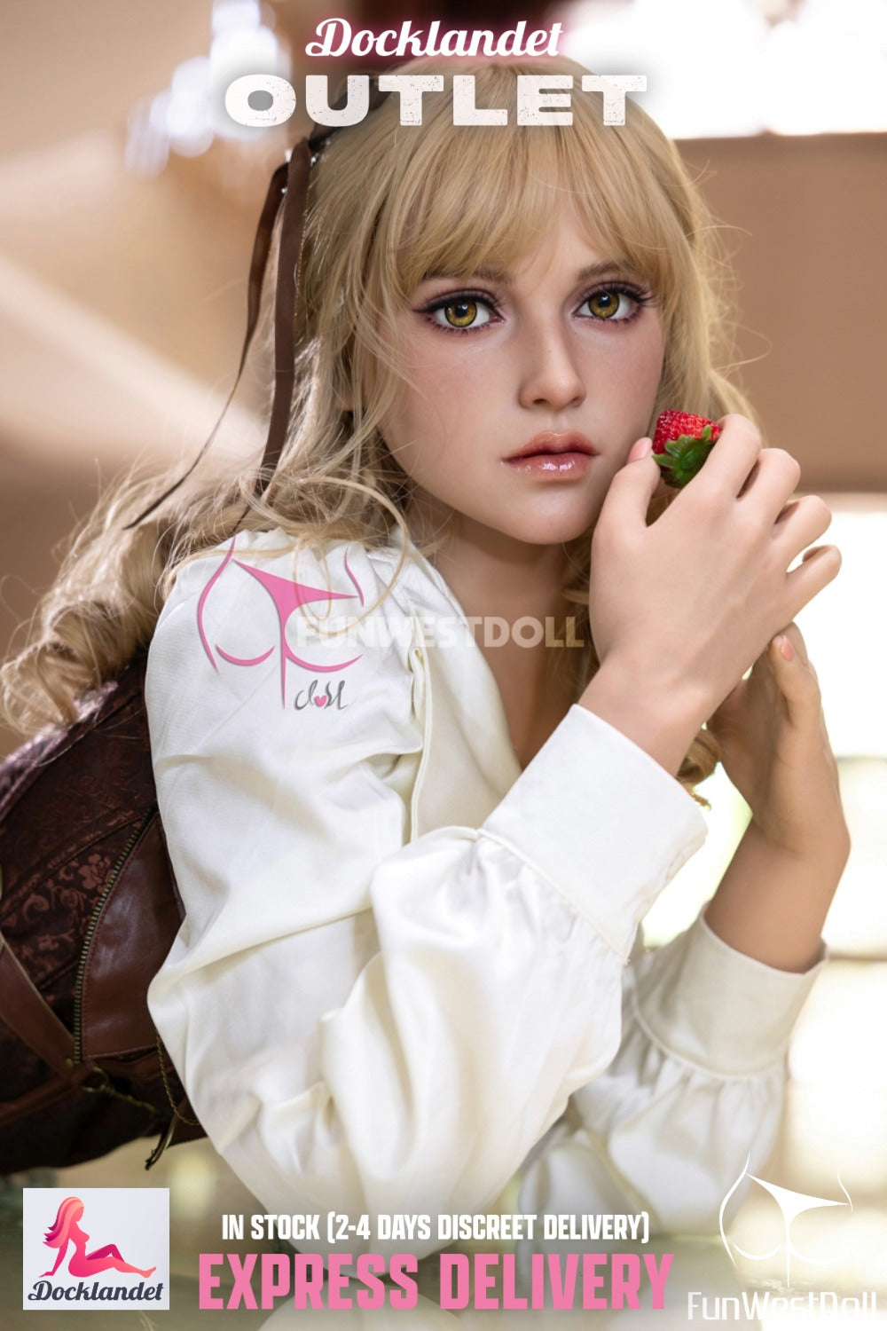 Lalka seksu Bella (FunWest Doll 157cm C-cup #037 TPE) EXPRESS WYLOT