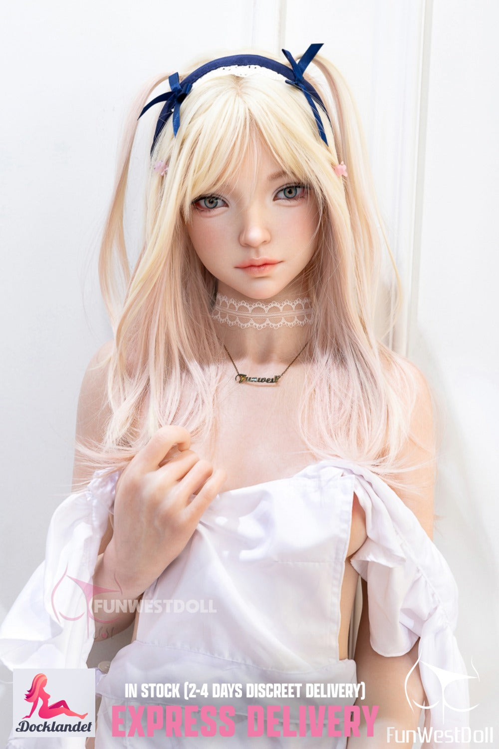Lalka seksu Giselle (FunWest Doll 159cm A-cup #056SJ RST silikon) EXPRESS