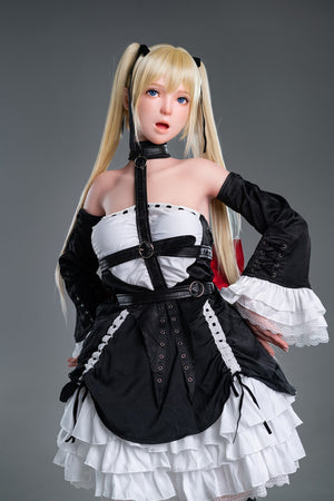 Marie Rose Sex Doll (AXB Doll 147 cm a-cup Silikon GD36-1)