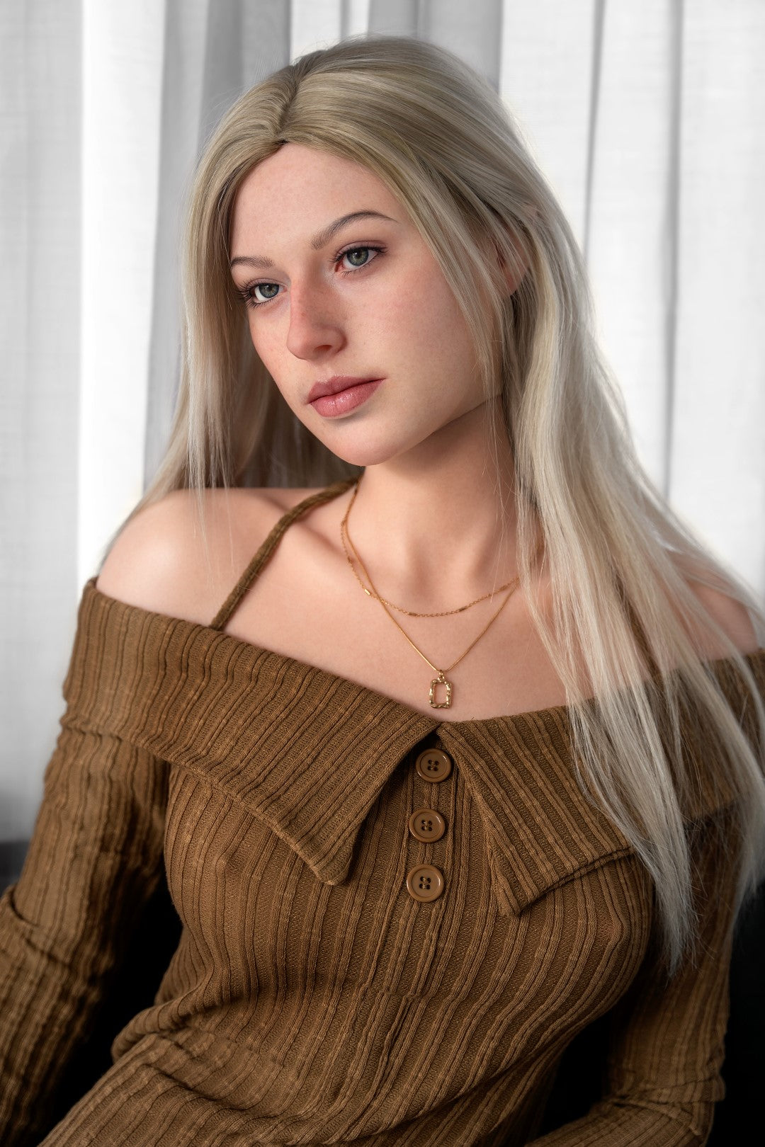 Evelina Sex doll (Zelex 175cm E-cup GE41-1 silicone)