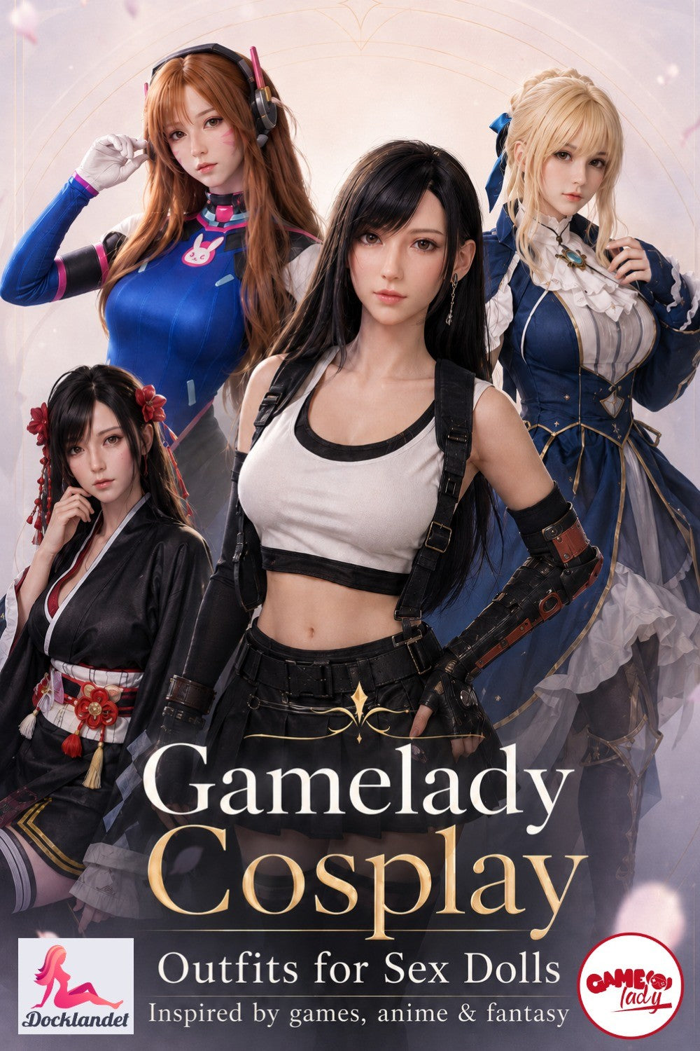 Oficjalne stroje cosplay Gamelady. Odkryj stroje cosplay Gamelady dla lalek erotycznych. Znajdź pomysłowe kostiumy, ubrania do odgrywania ról i stylowe akcesoria, które odmienią styl Twojej lalki.

